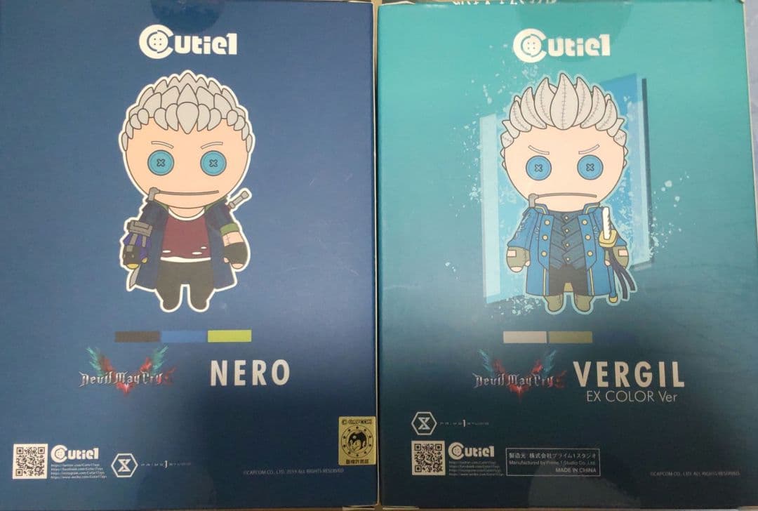 デビルメイクライ　バージル　ネロ　Cutie1 フィギュア　デビルメイクライ5