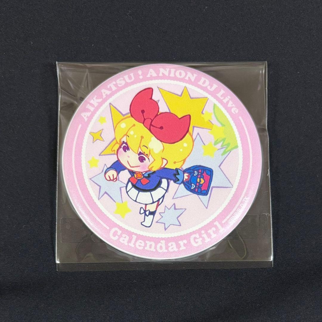 アイカツ!　アニON　カレンダーガール　マグバッジ　星宮いちご