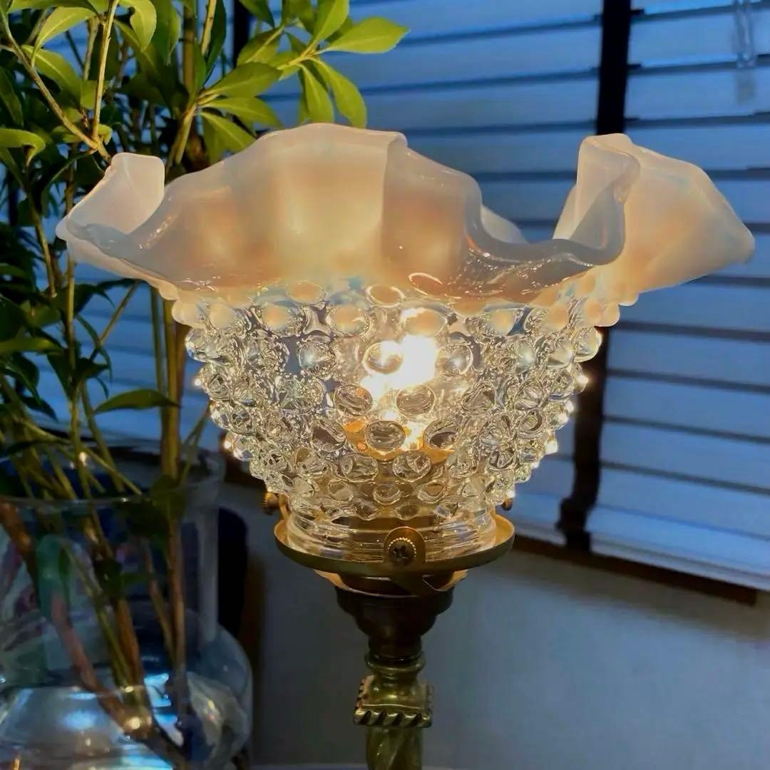 （専用）フェントン　1940年　ランプシェード　オパールセント　アンティーク