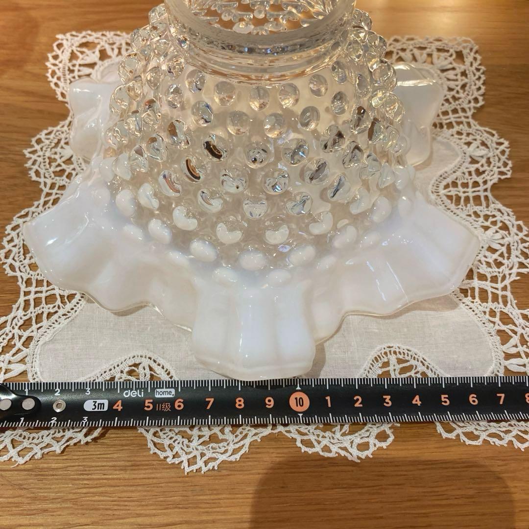 （専用）フェントン　1940年　ランプシェード　オパールセント　アンティーク