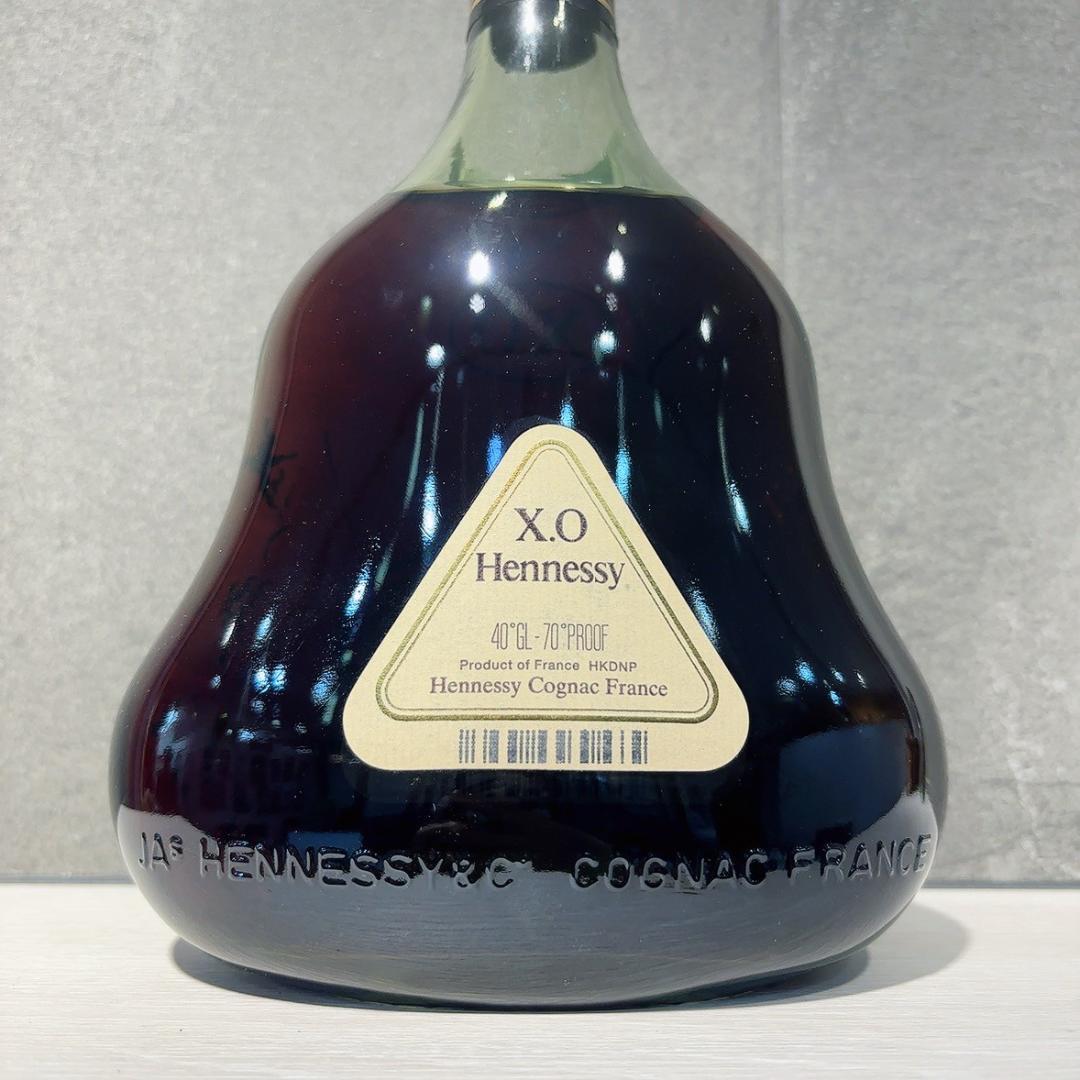 【限定値下げ！】未開栓 　ヘネシーXO　金キャップ　グリーンボトル　古酒