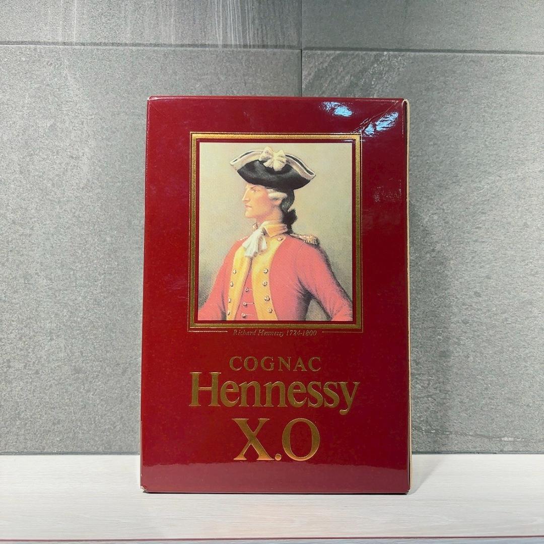 【限定値下げ！】未開栓 　ヘネシーXO　金キャップ　グリーンボトル　古酒