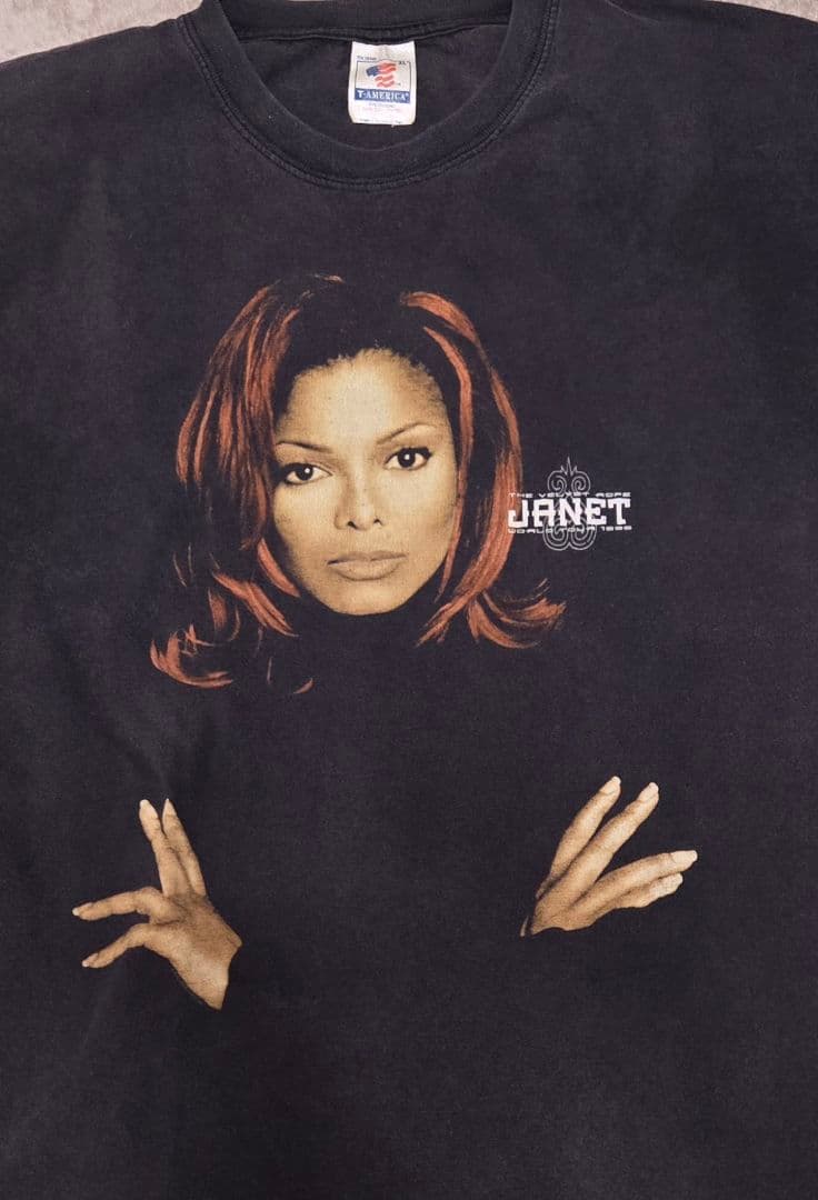 Janet Jackson　ワールドツアー Tシャツ