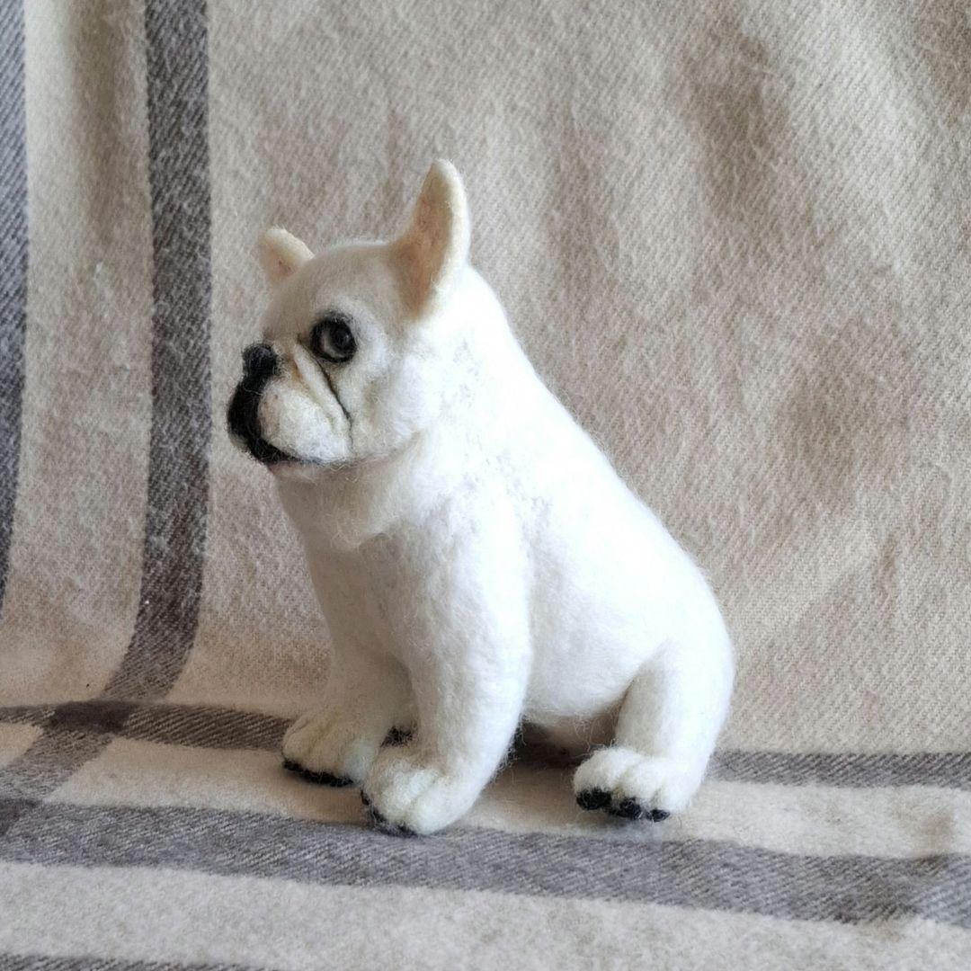 羊毛フェルト【うちのブヒ】オーダーメイド　ムカ