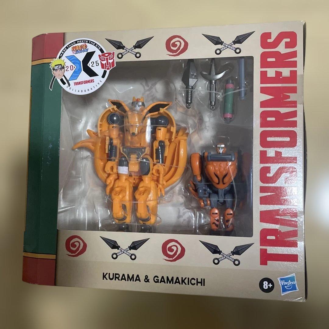 トランスフォーマーコラボ NARUTO 疾風伝 くらま&がま吉