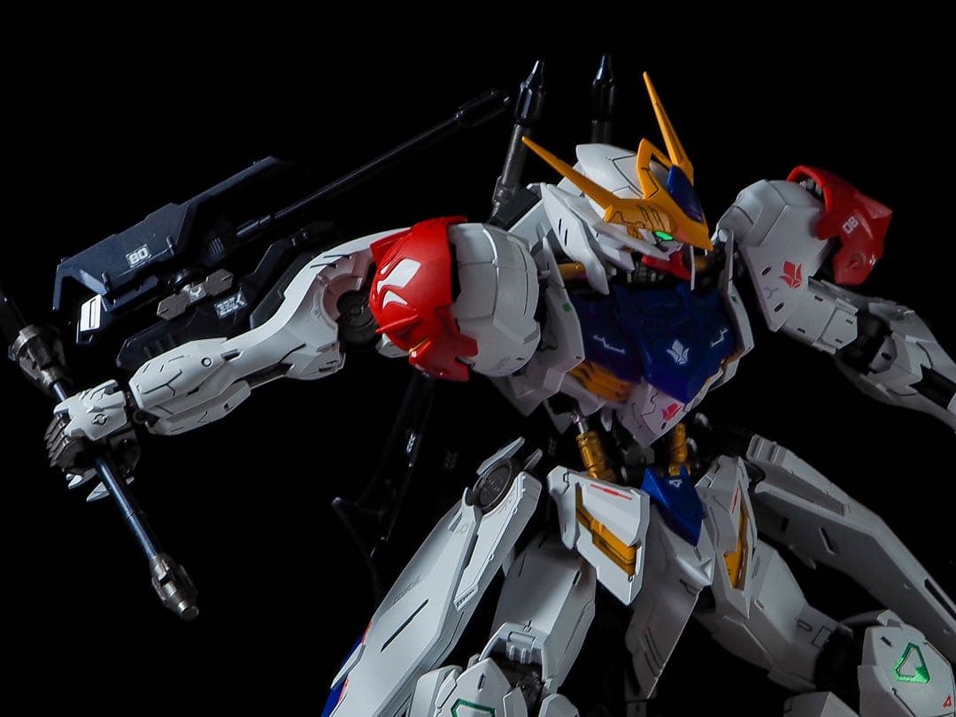 mg ガンダムバルバトスルプス　全塗装　完成品　パイロット塗装　ラスト