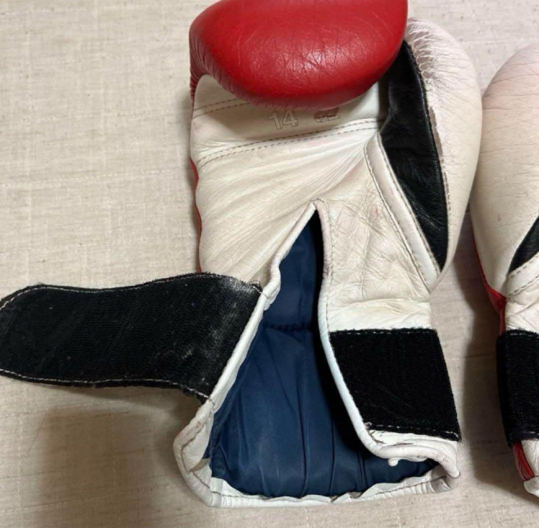 rsc products ボクシンググローブ 赤白