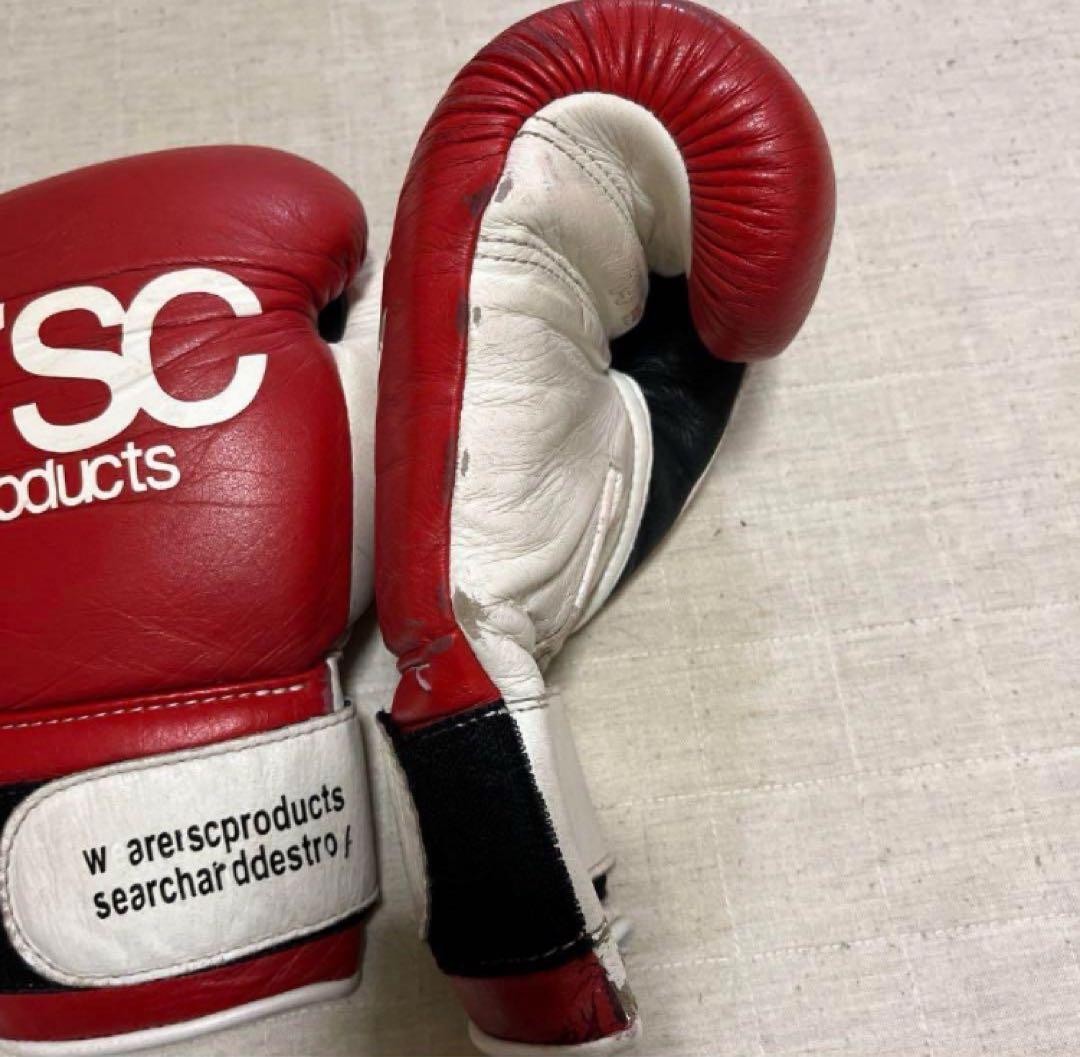 rsc products ボクシンググローブ 赤白