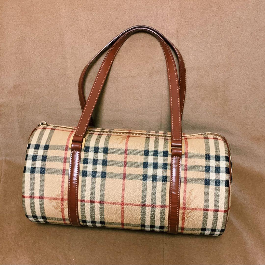 Burberry London バーバリー PVC ハンドバッグ