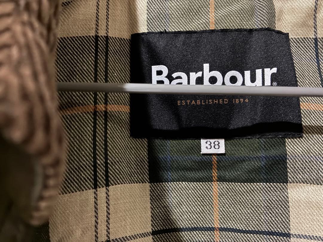 Barbour 別注 BORROWDALE ノンワックス　中綿38