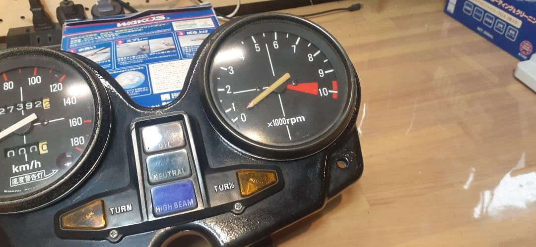 CB750F　CB750FBB　メーター　メーターアッシー　メーターASSY