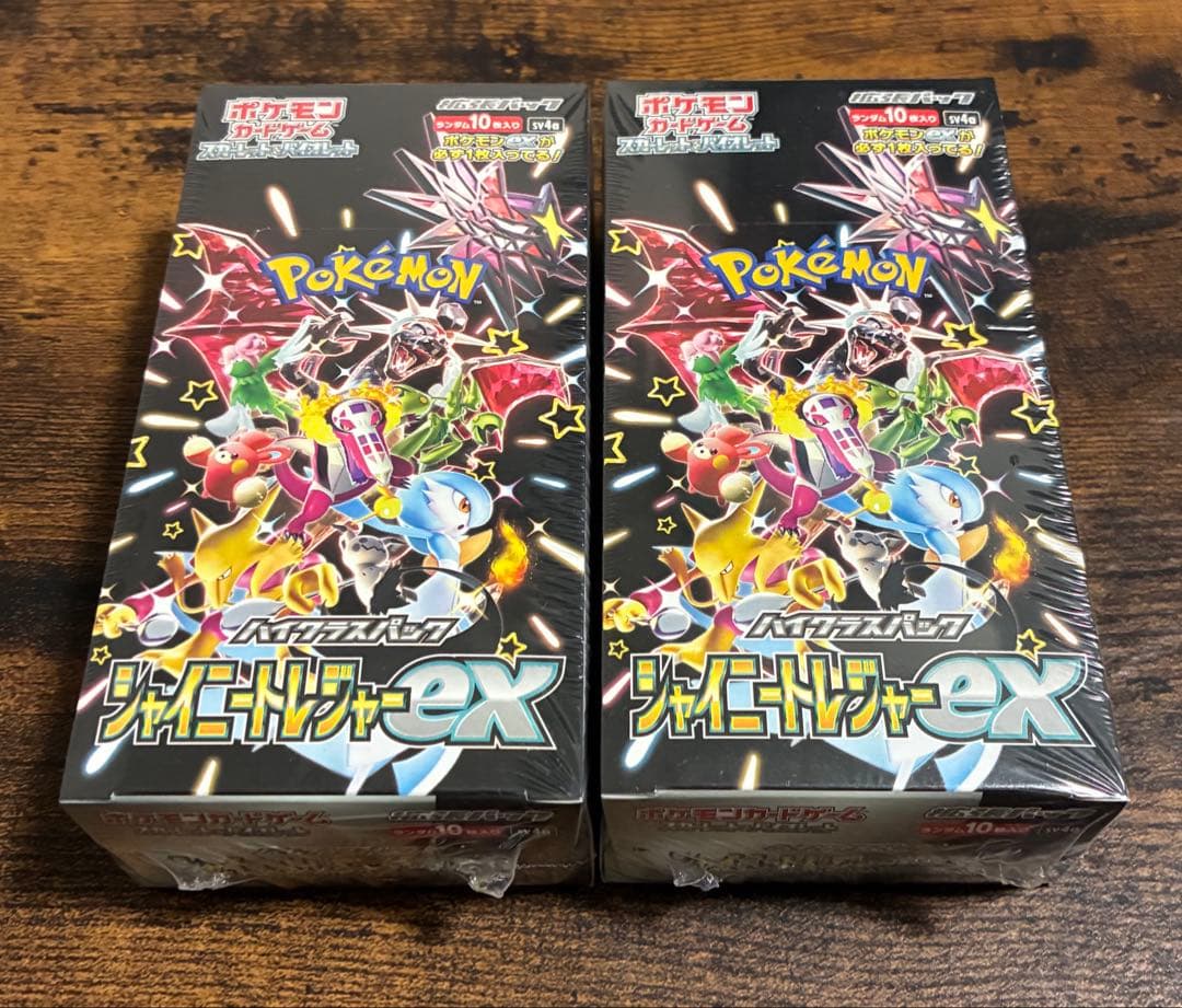 【未開封・シュリンク付き】ポケモンカード　テラスタルフェス　シャイニートレジャー