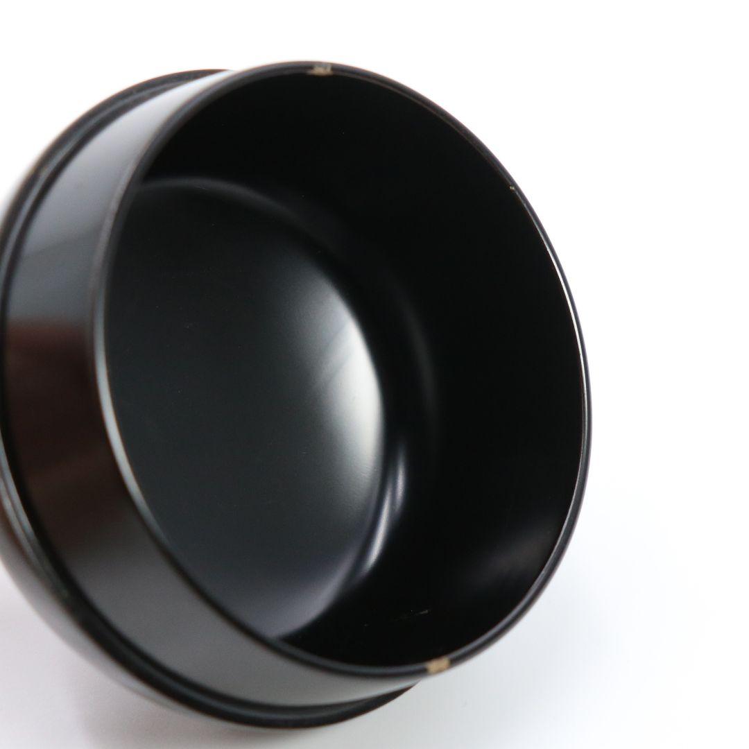 高橋峯房作 群鶴甲赤棗 共箱 茶道具　C47