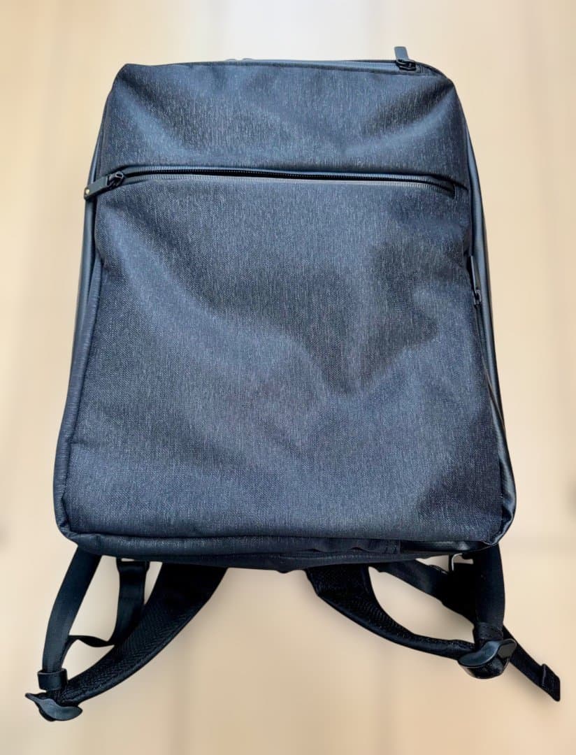 エース ガジェタブル ヘザー 耐水加工ビジネスバック ポケット多数