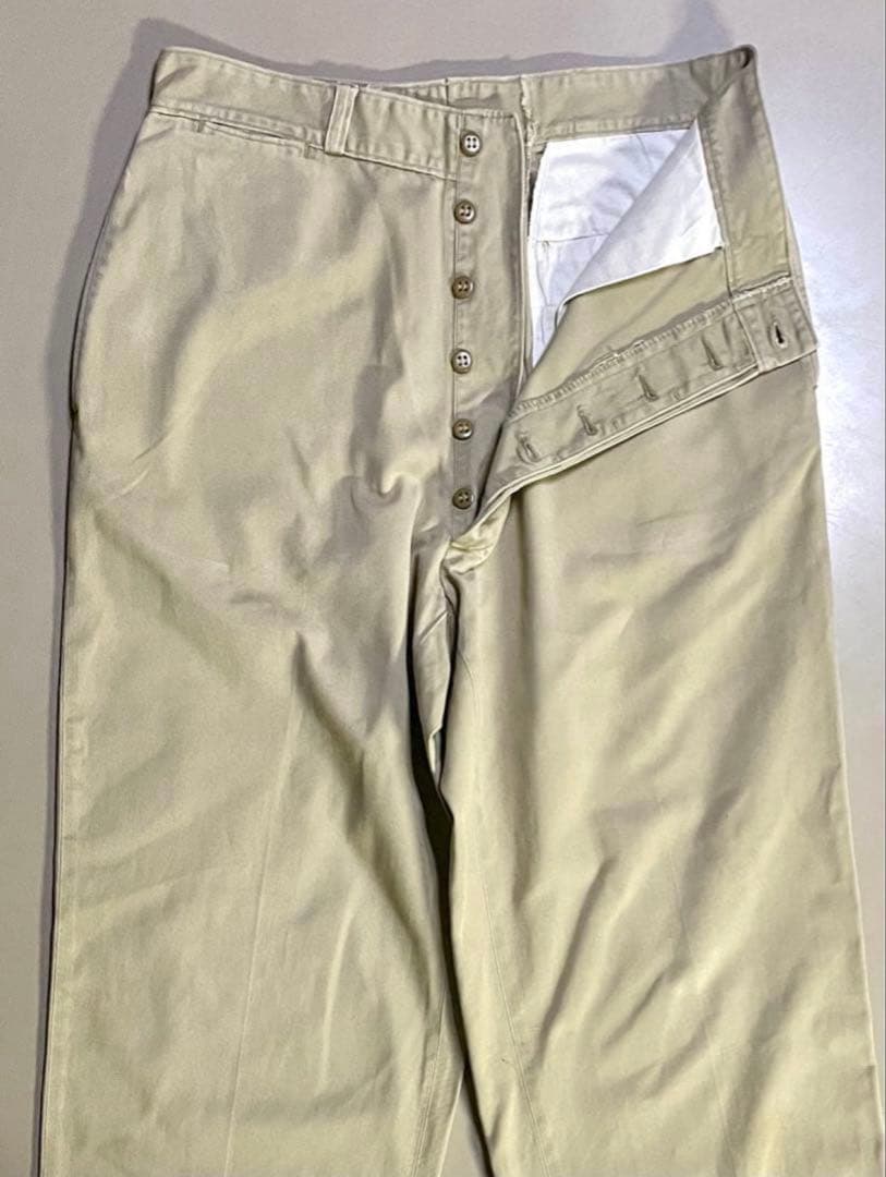 U.S.military 50sチノトラウザーパンツ