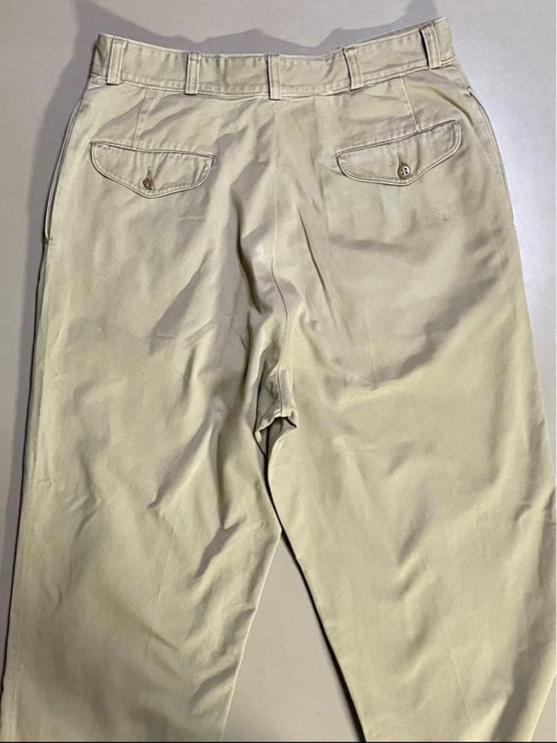 U.S.military 50sチノトラウザーパンツ