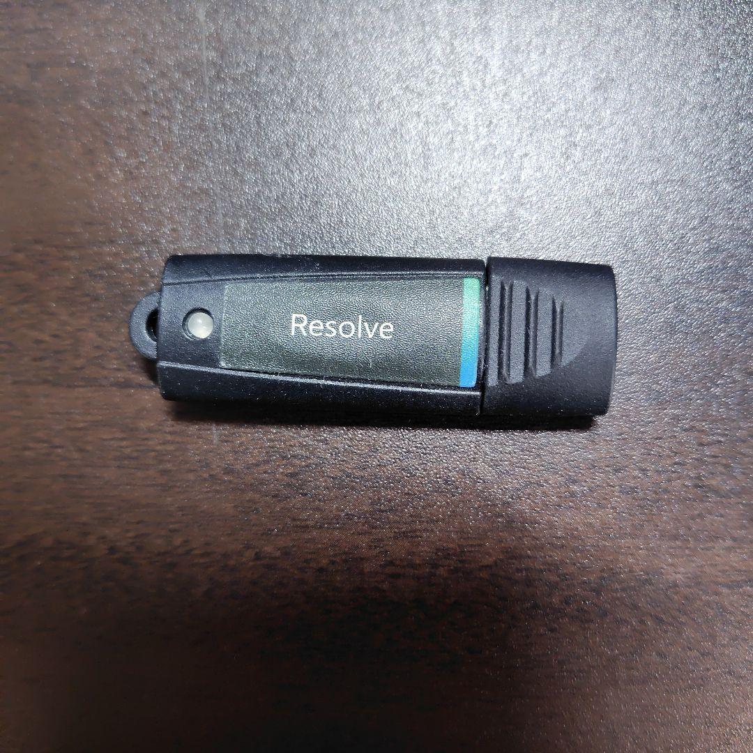 DaVinci Resolve Studio USBドングル（ジャンク）