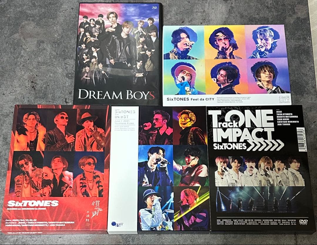 SixTONES ストーンズ　ライブDVDセット　まとめ売り