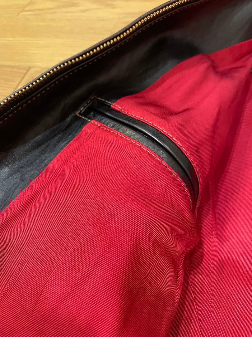 【ジミー】フラットヘッド 革ジャン シングルライダース L 40 黒