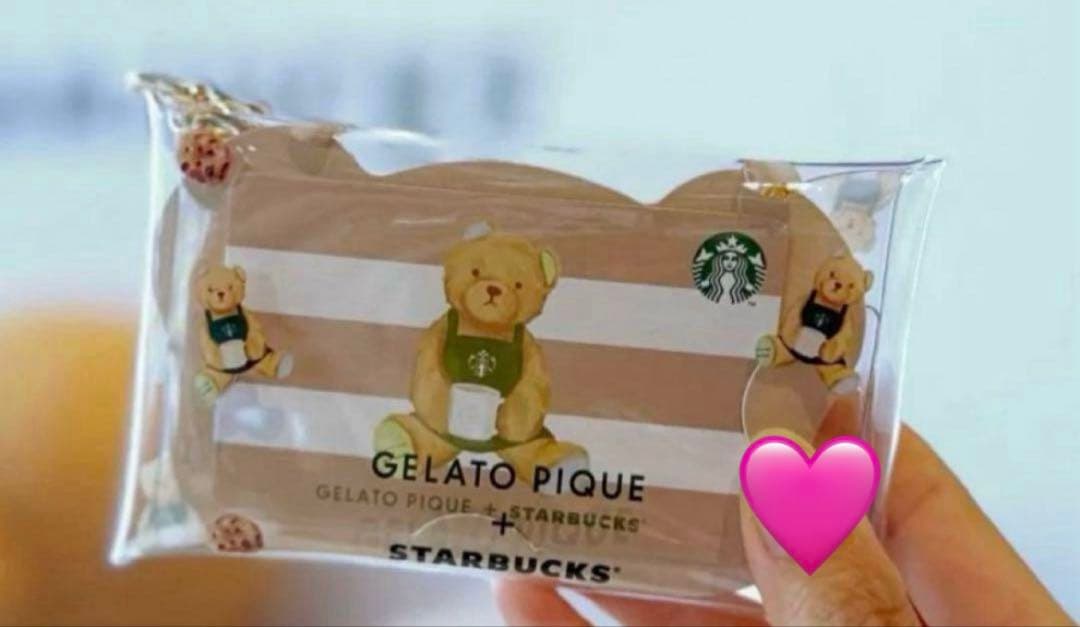 【未開封品】スタバ ジェラピケ マルチケース　カードケース