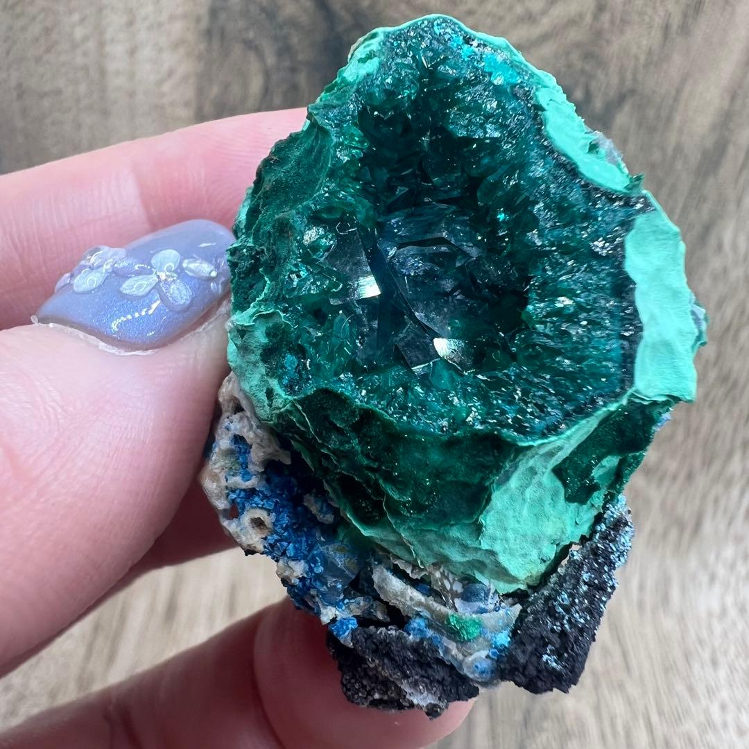 最高品質 ダイオプテーズ インクォーツ 鉱物 標本 原石