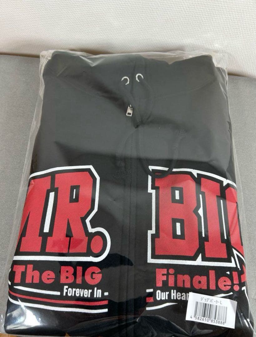 新品　MR.BIG ミスタービッグ　2025ラストライブ　武道館　ジップパーカー