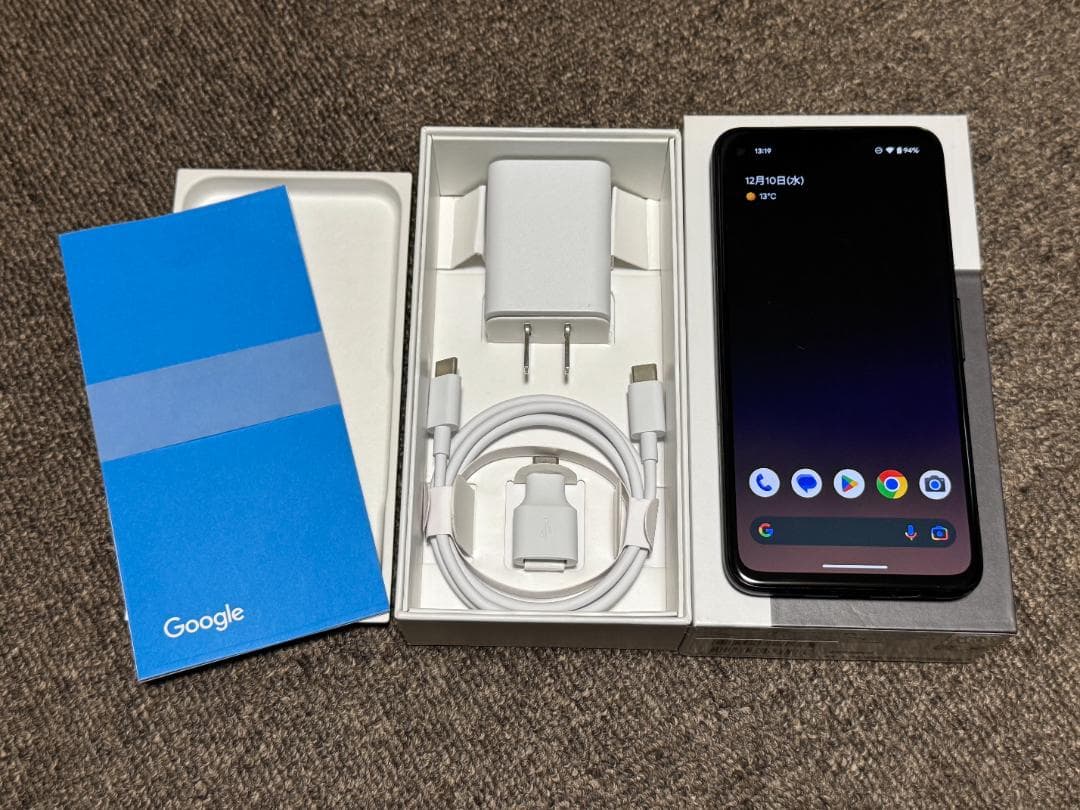 Google Pixel 4a ブラック 本体