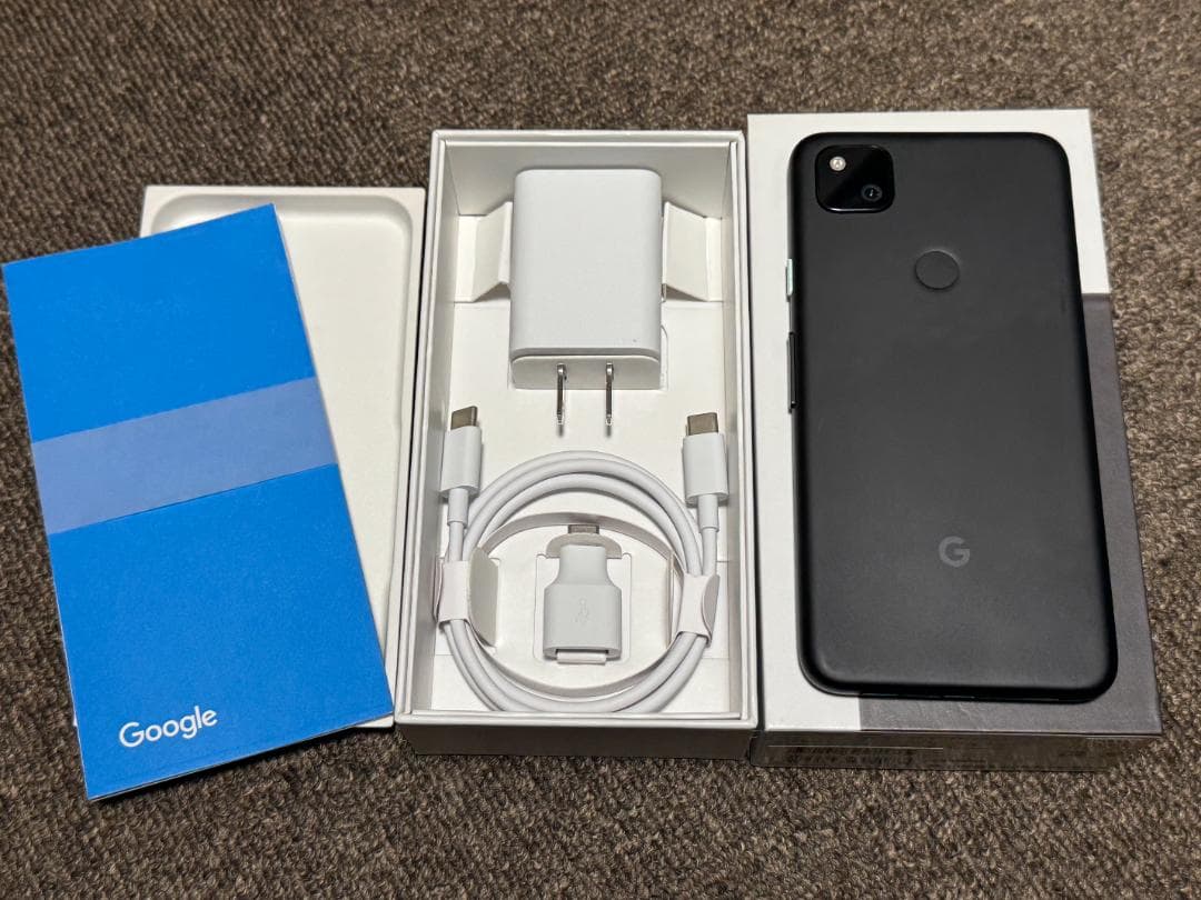 Google Pixel 4a ブラック 本体