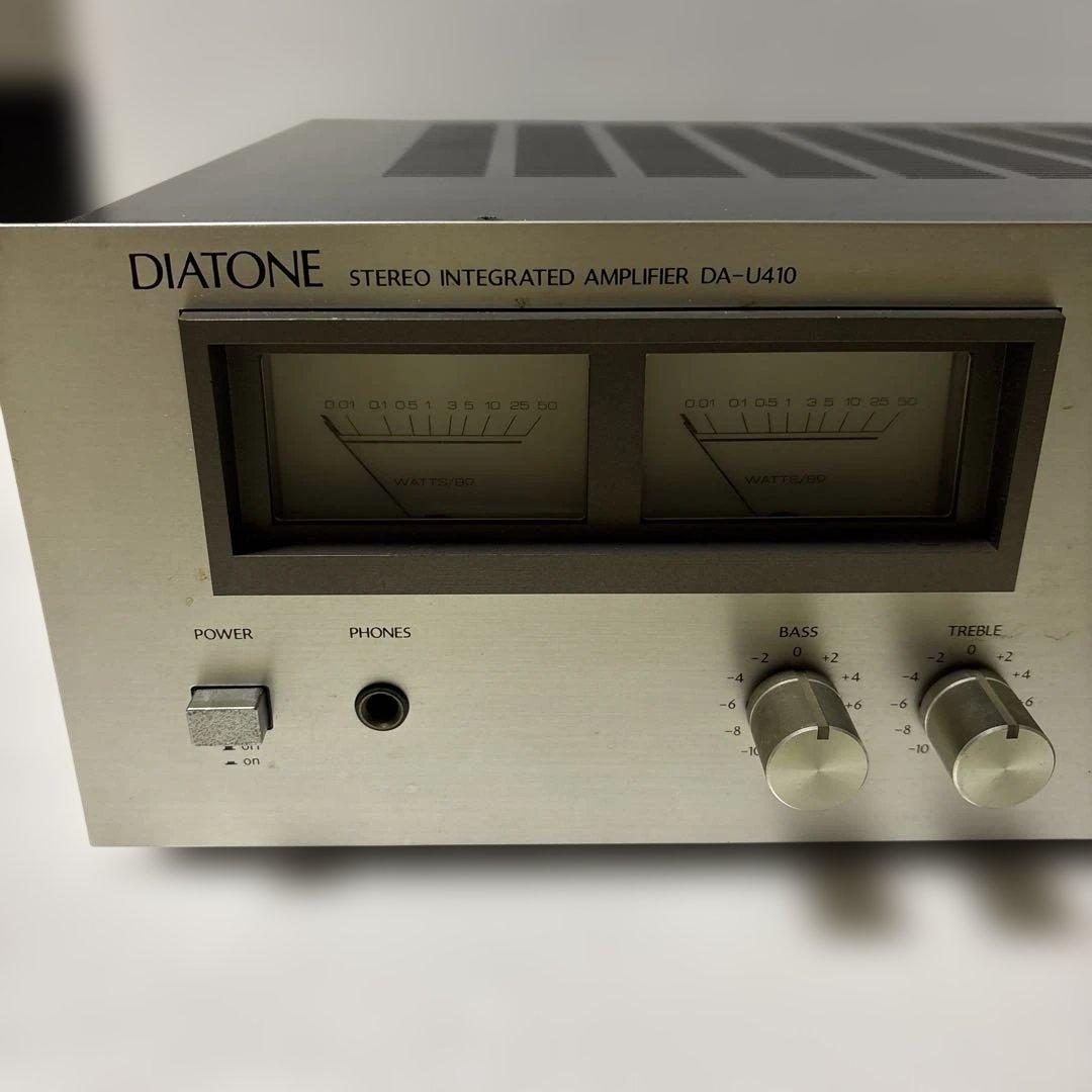 プリメインアンプ　ダイヤトーンDA-U410 音出し確認済み！
