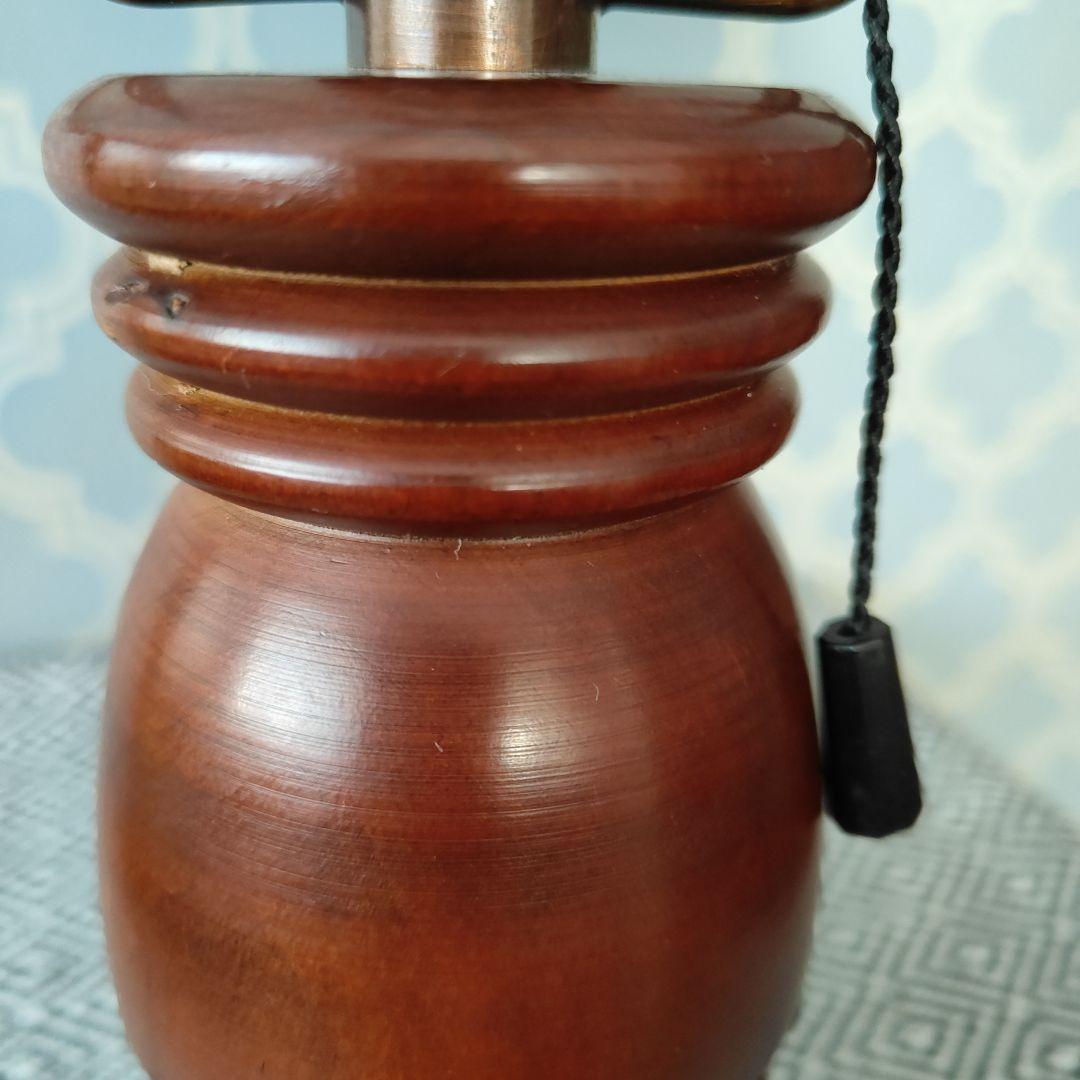 美品　レア北海道民芸家具店　レトロなアンティークランプ