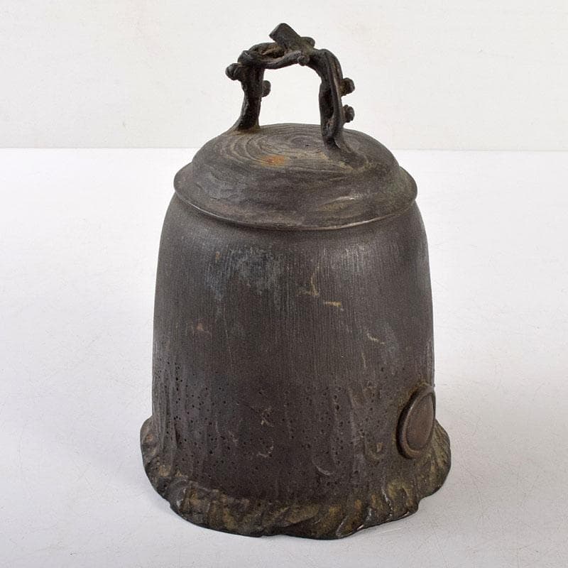 中国　古銅　鐸鈴　銅鐸　銅鐘　M　R4976