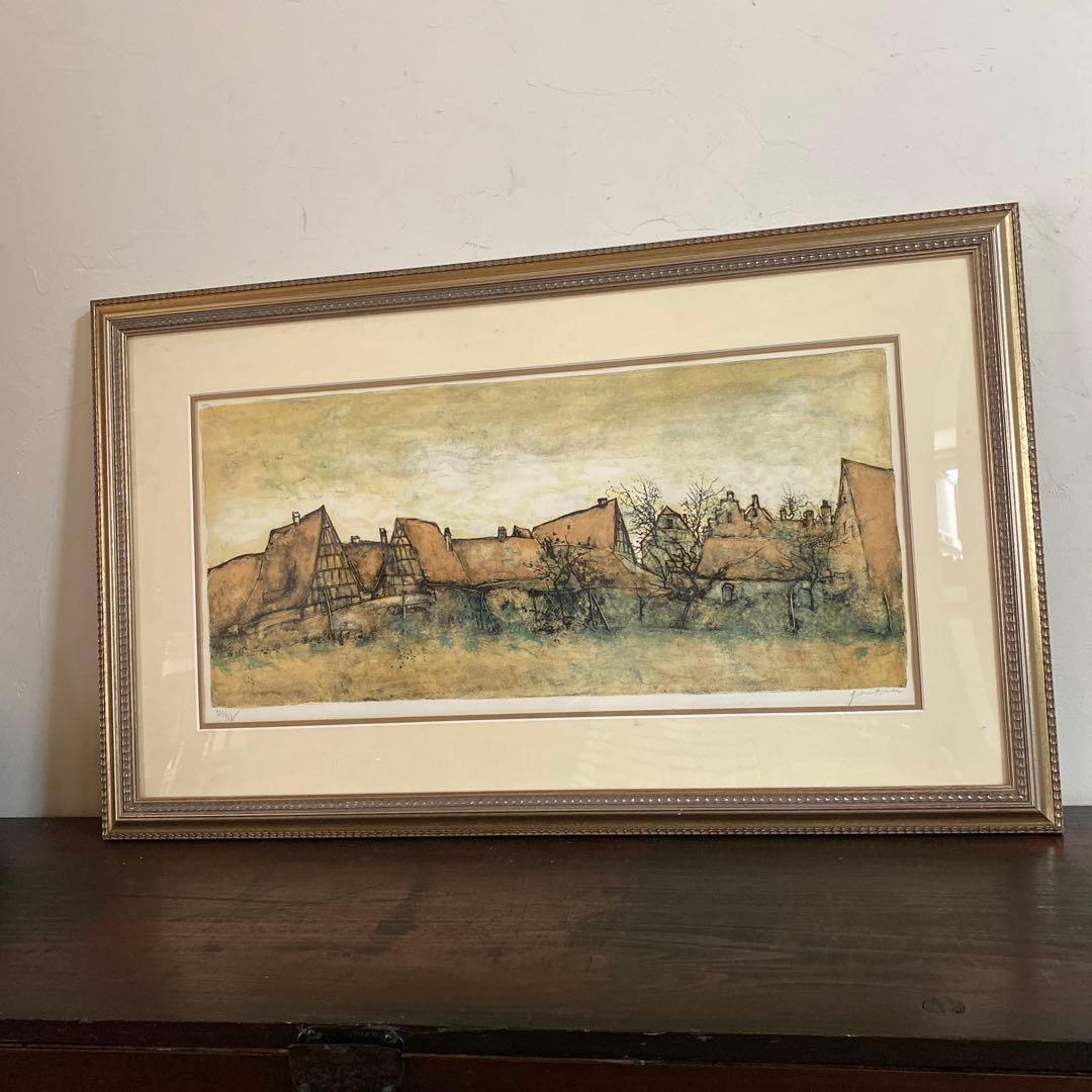 ベルナール.ガントナーの風景画 版画