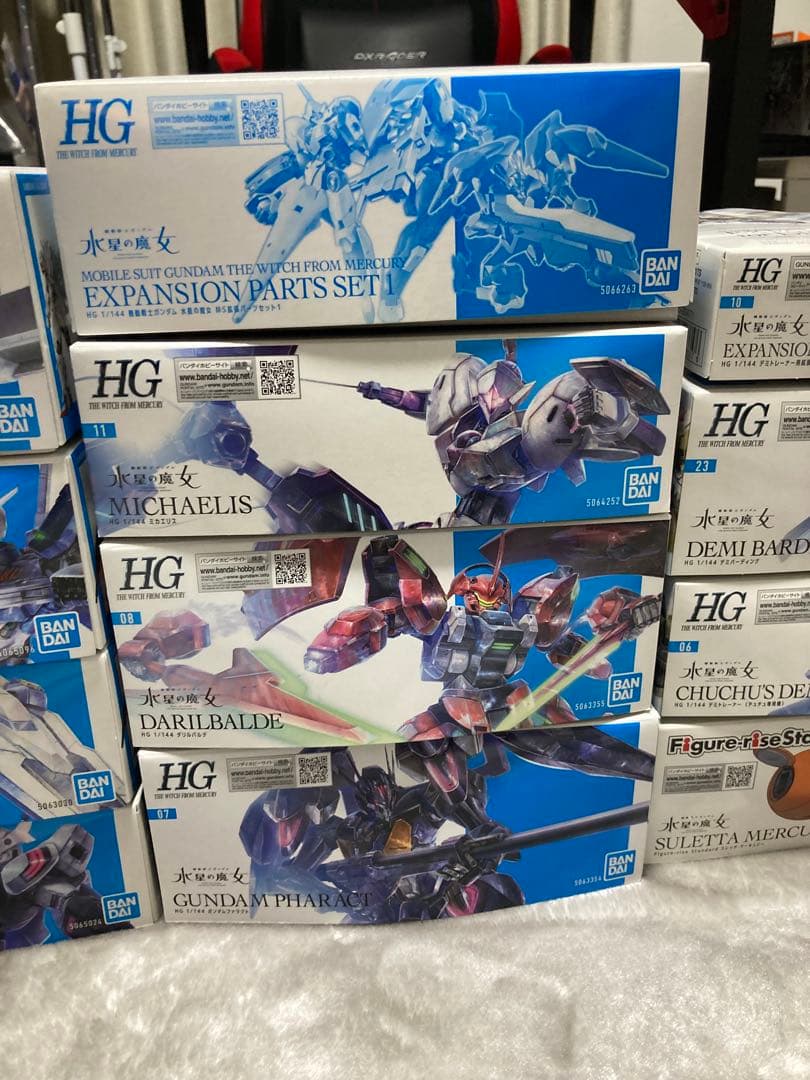 水星の魔女　HGガンプラ　デカールまとめ売り