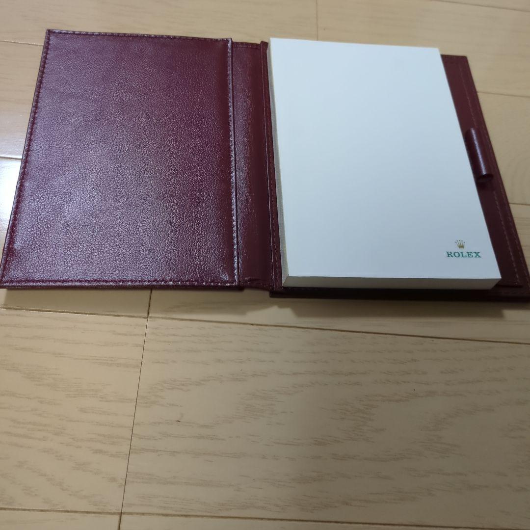 ROLEX バーガンディ 手帳