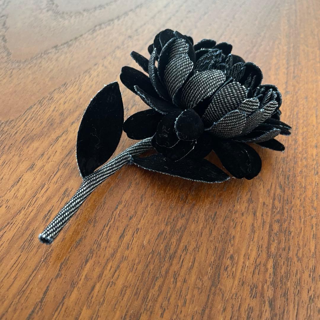 美品　箱付き　ミナペルホネンminä perhonen fete コサージュ