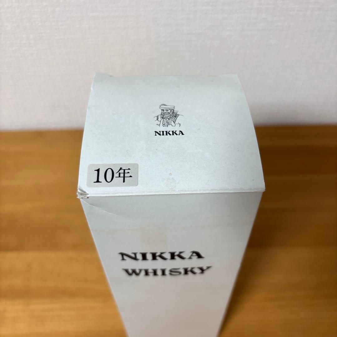 余市10年　北海道余市蒸溜所限定　樽出原酒　63% 500ml 箱付　未開封