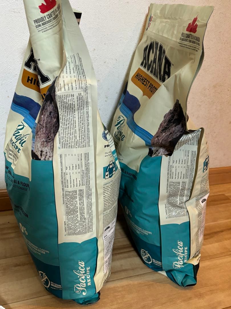 ACANA Pacifica Recipe 6kg 2袋 計12kg サンプル付