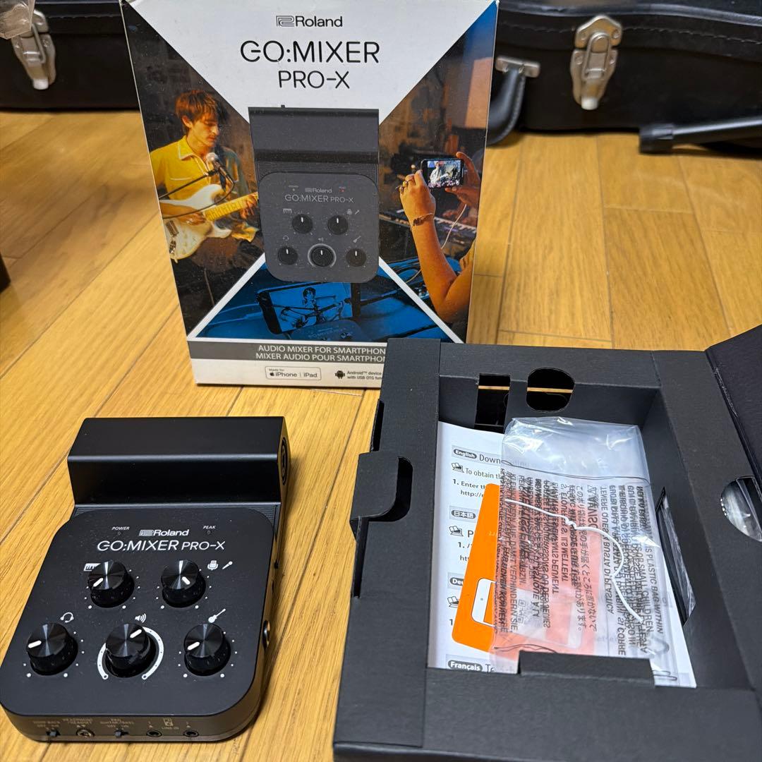 Roland GO:MIXER PRO-X オーディオミキサー
