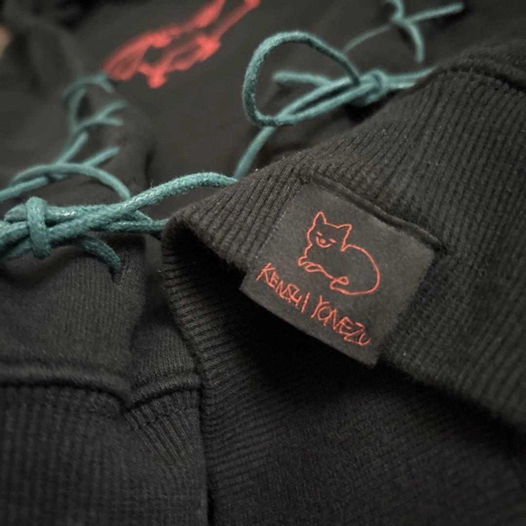 米津玄師 こうもりパーカーMバット柄フード付きスウェット長袖ツアーグッズ