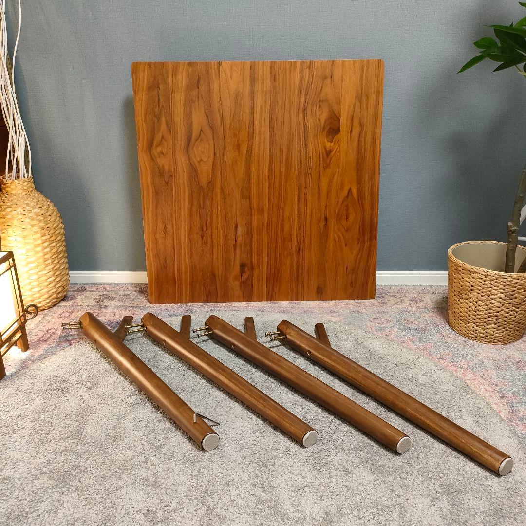 NITORI ニトリ DTフィルン ダイニングテーブル 80cm角／MBR