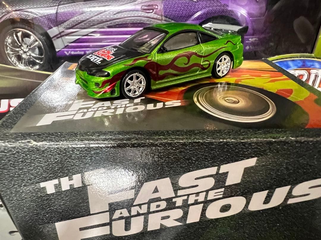 ミニカー FAST&FURIOUS MITSUBISHI ECLIPCE