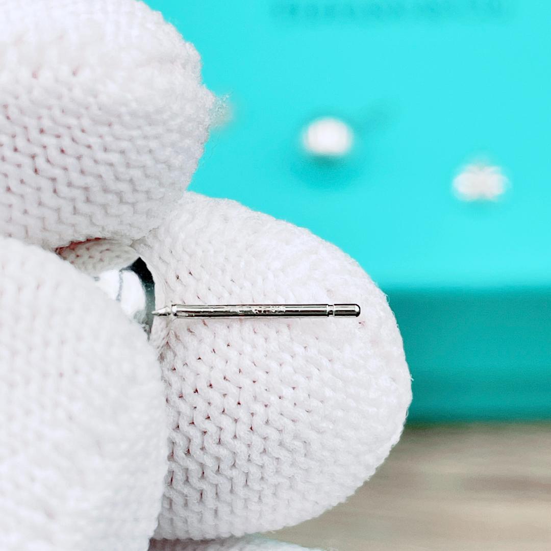 ◇ティファニー◇新品仕上済 ハードウェア ボール ピアス Ag925 2.14g