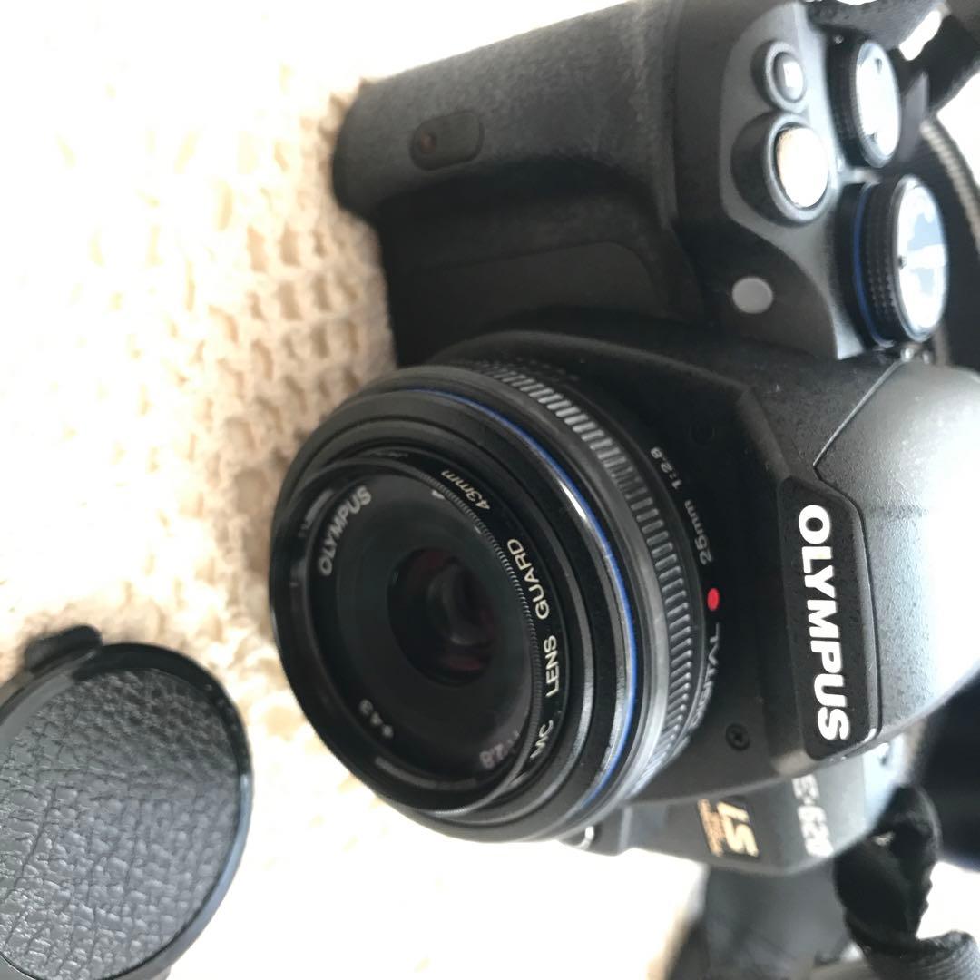 オリンパス デジタル一眼カメラ E-620 ダブルレンズキット&単焦点レンズ