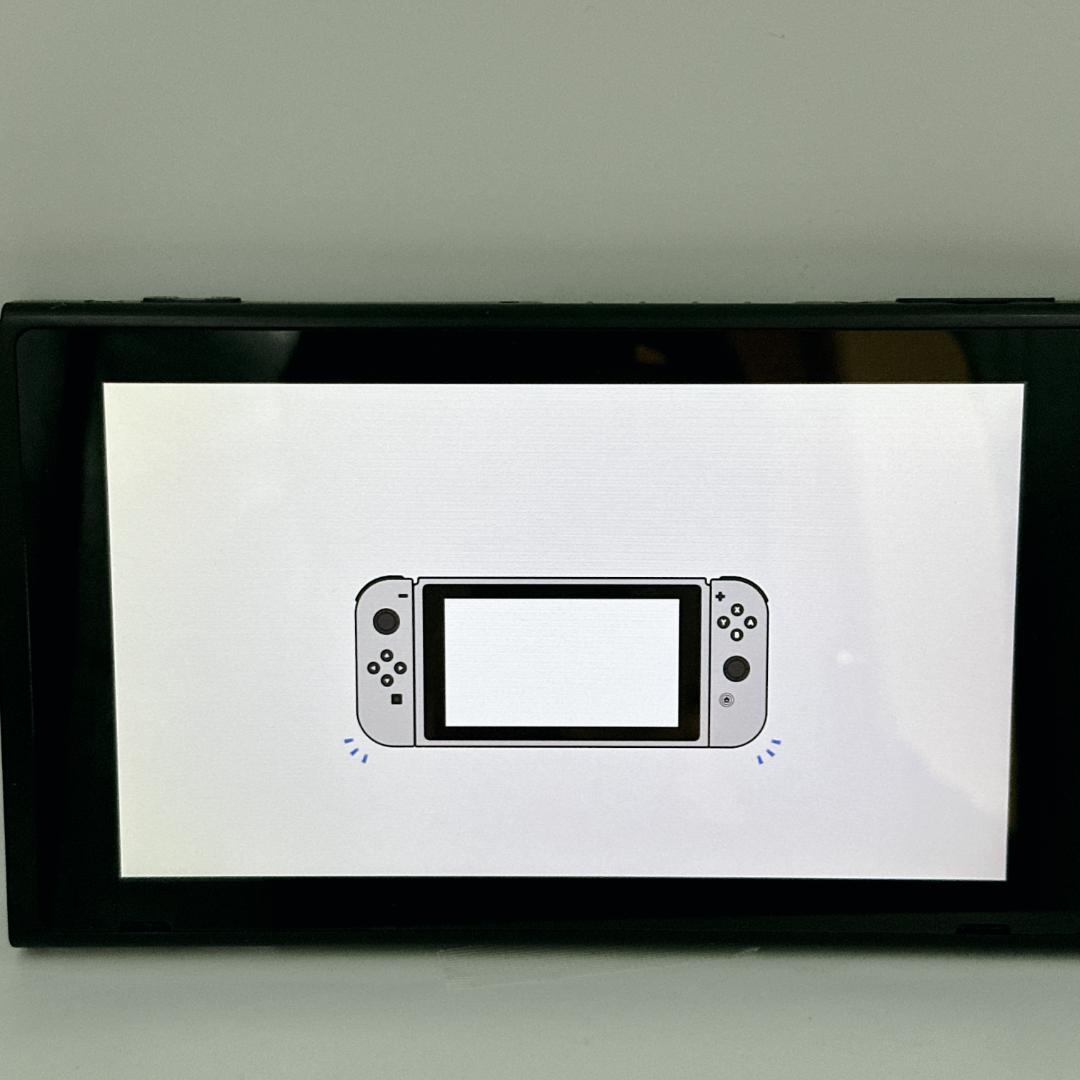 【極美品】任天堂Switch 2017年製 青/橙Joy-Conフルセット