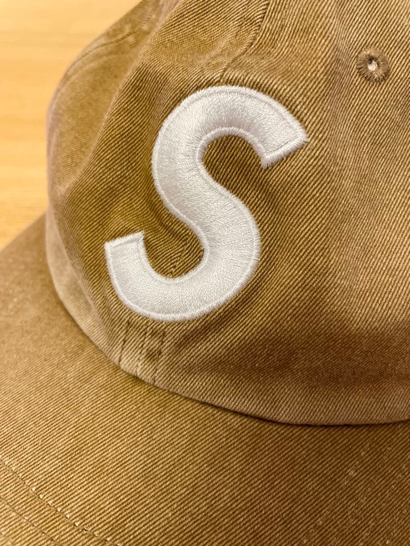 帽子 Supreme Pigment Canvas S Logo 6-Panel