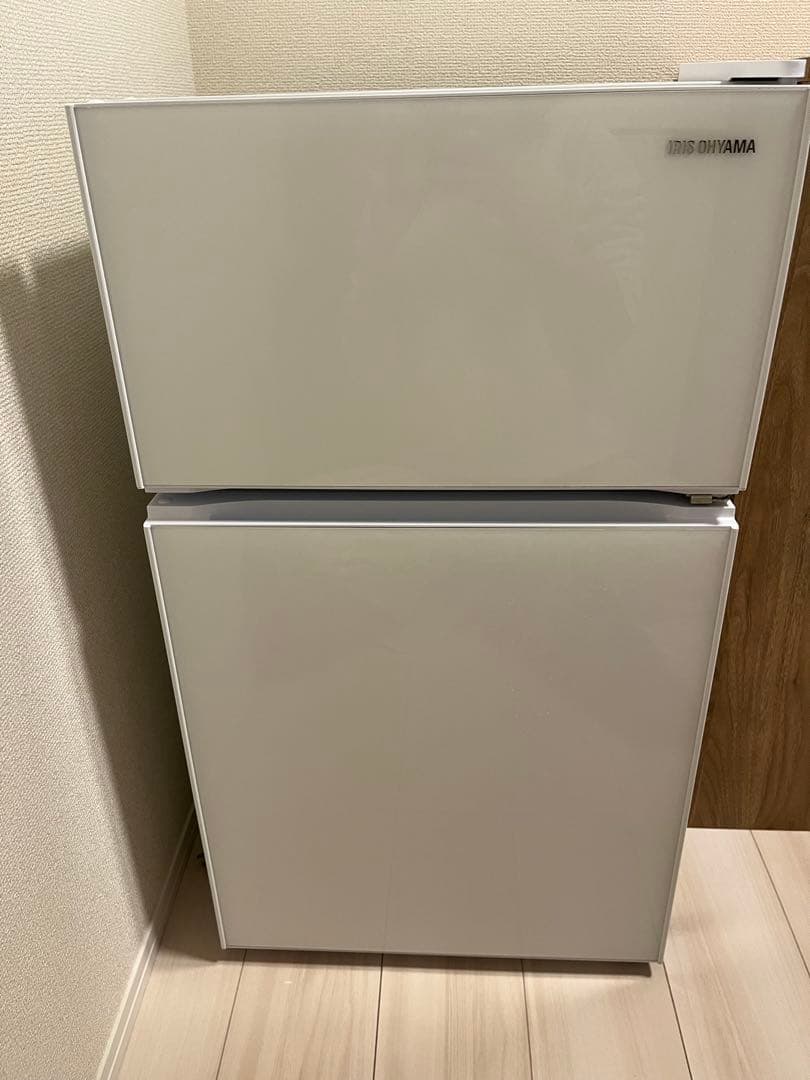 アイリスオーヤマ ホワイト 2ドア冷蔵庫
