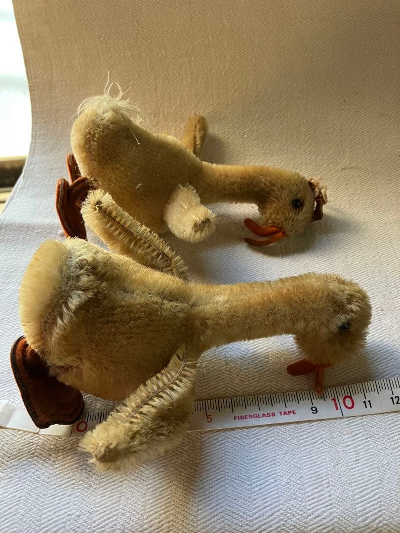 STEIFF DUCK シュタイフ アヒル ヒヨコ 希少 アンティークぬいぐるみ