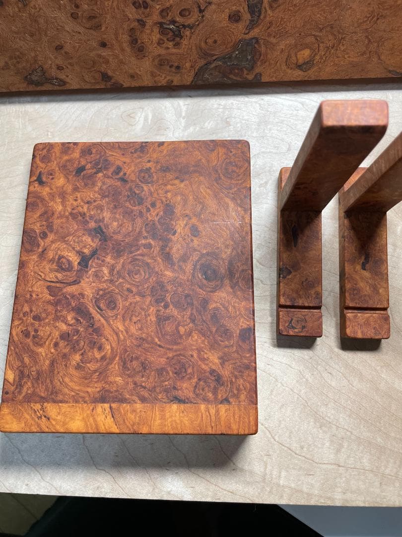 【Kentaro-papa　花梨　立て掛けペントレイ（５本用）】