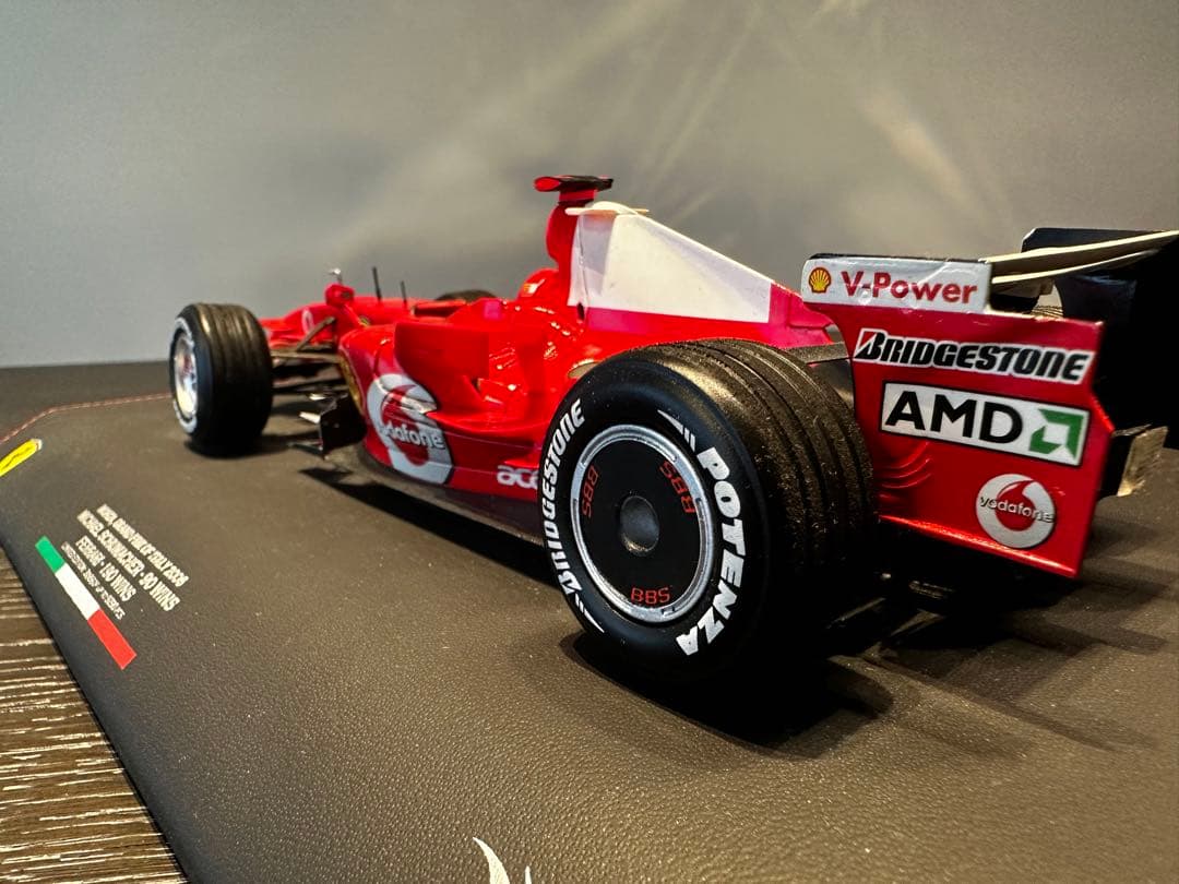 マテル　1/18 フェラーリ248F1 2006イタリアGPシューマッハエリート