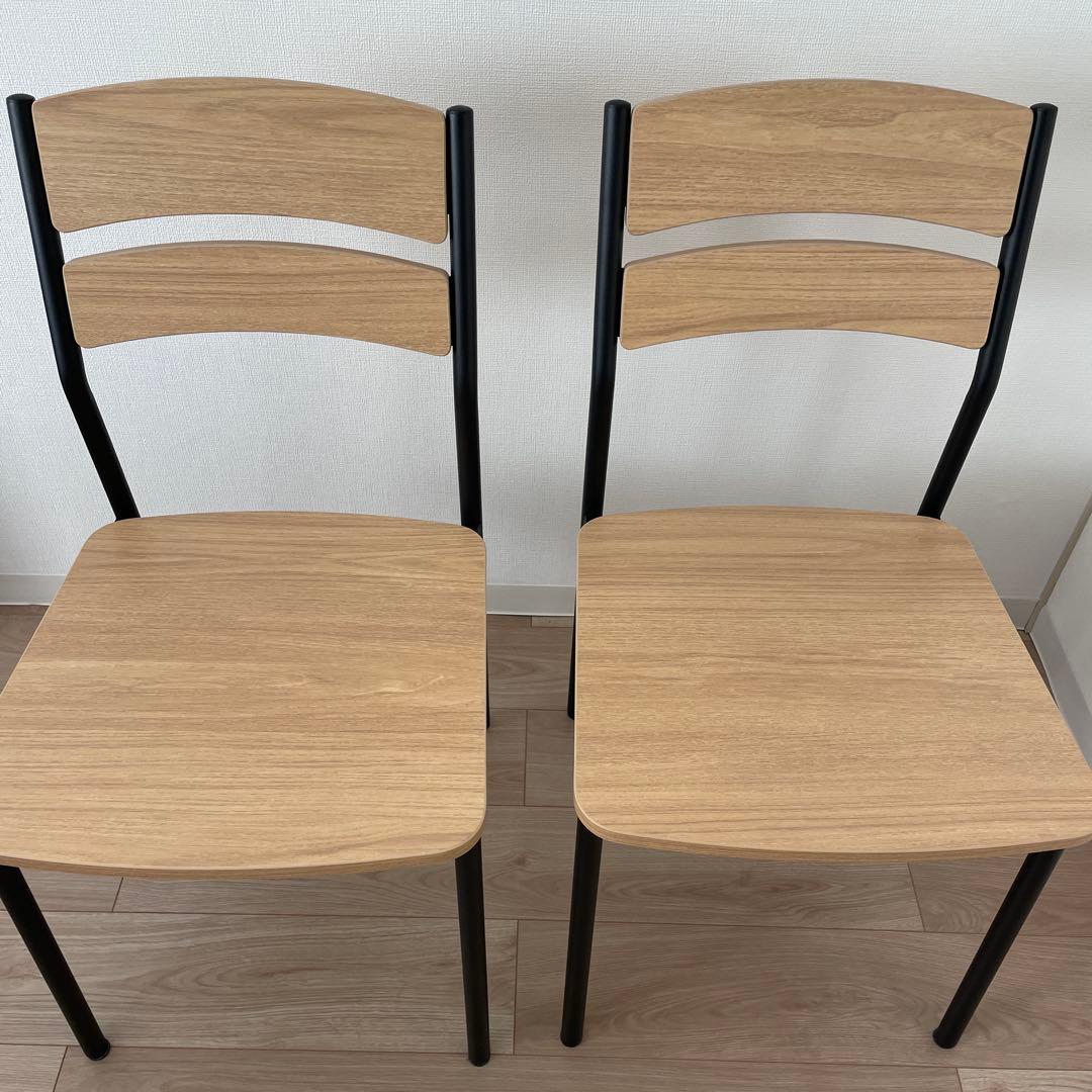 アイリスオーヤマ　ダイニングテーブルセット2人用